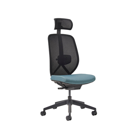 Kura mesh task with head rest