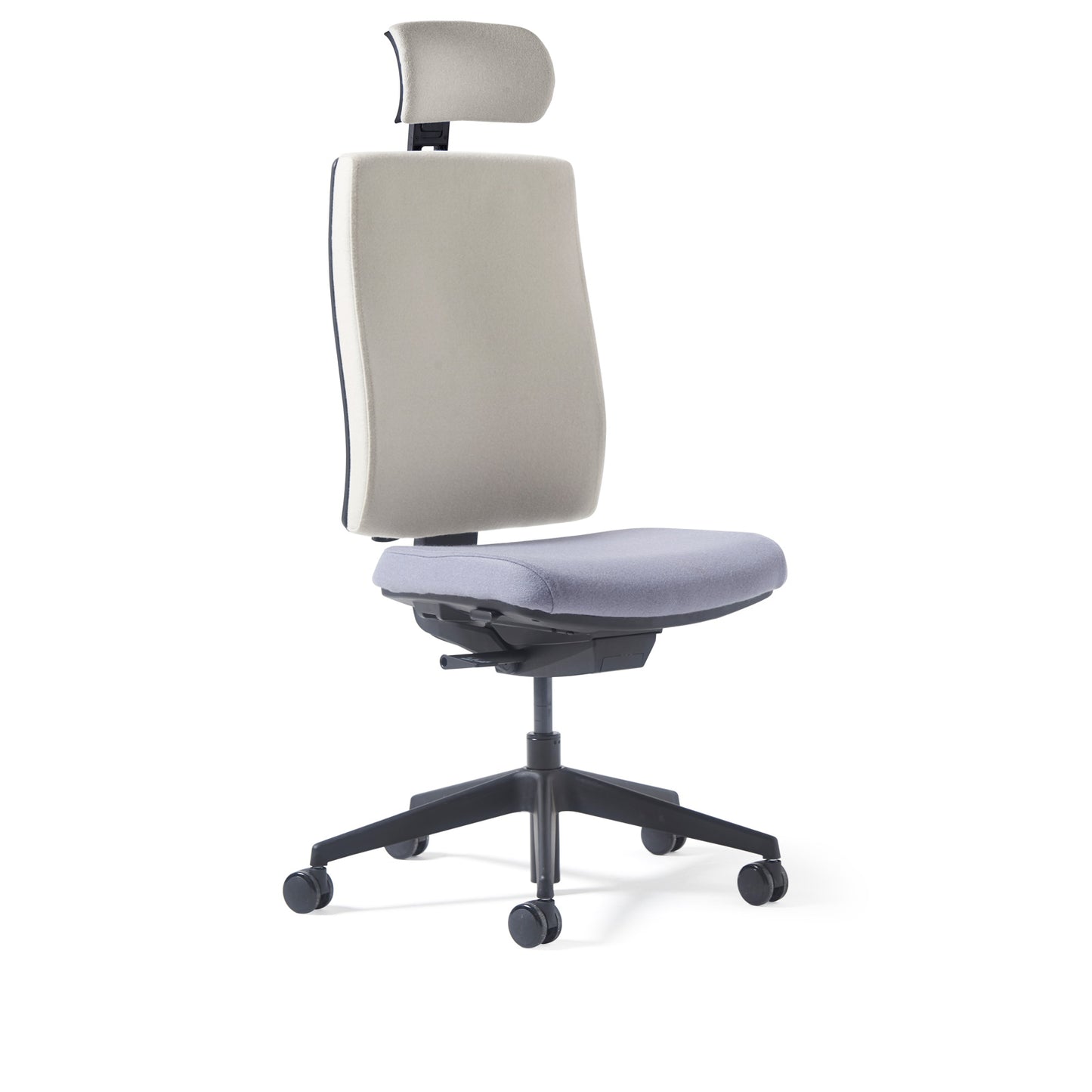 Miku fabric back plus headrest