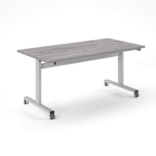 Pro flip table 1600x 800 silver frame