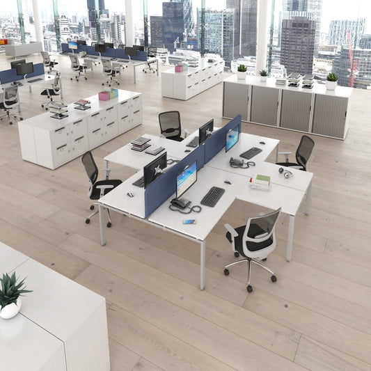 Adapt double desk with returns