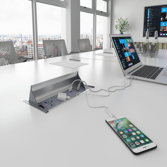 Aero flip top in-table power module 1