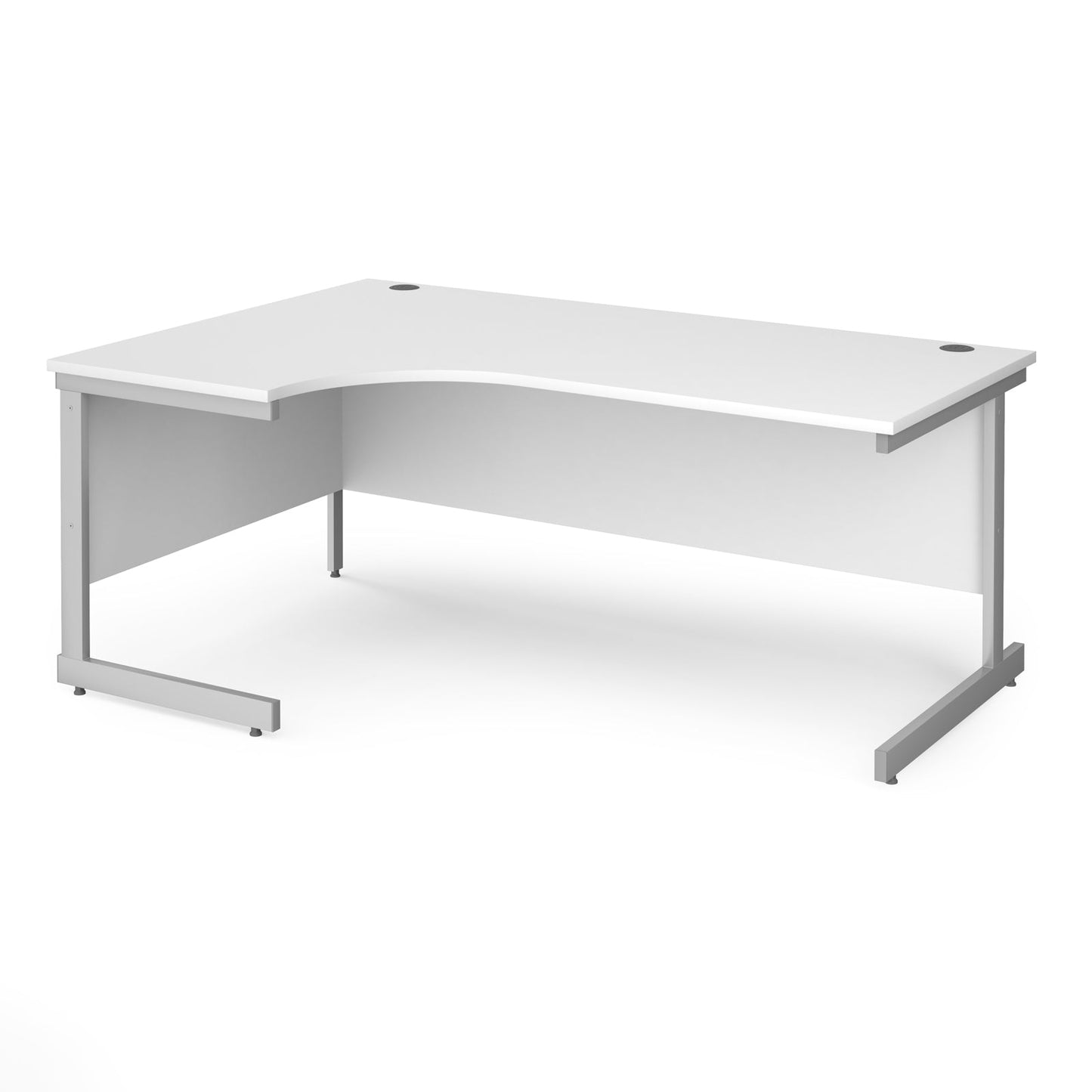 Contract 25 cantilever leg LH ergonomic desk