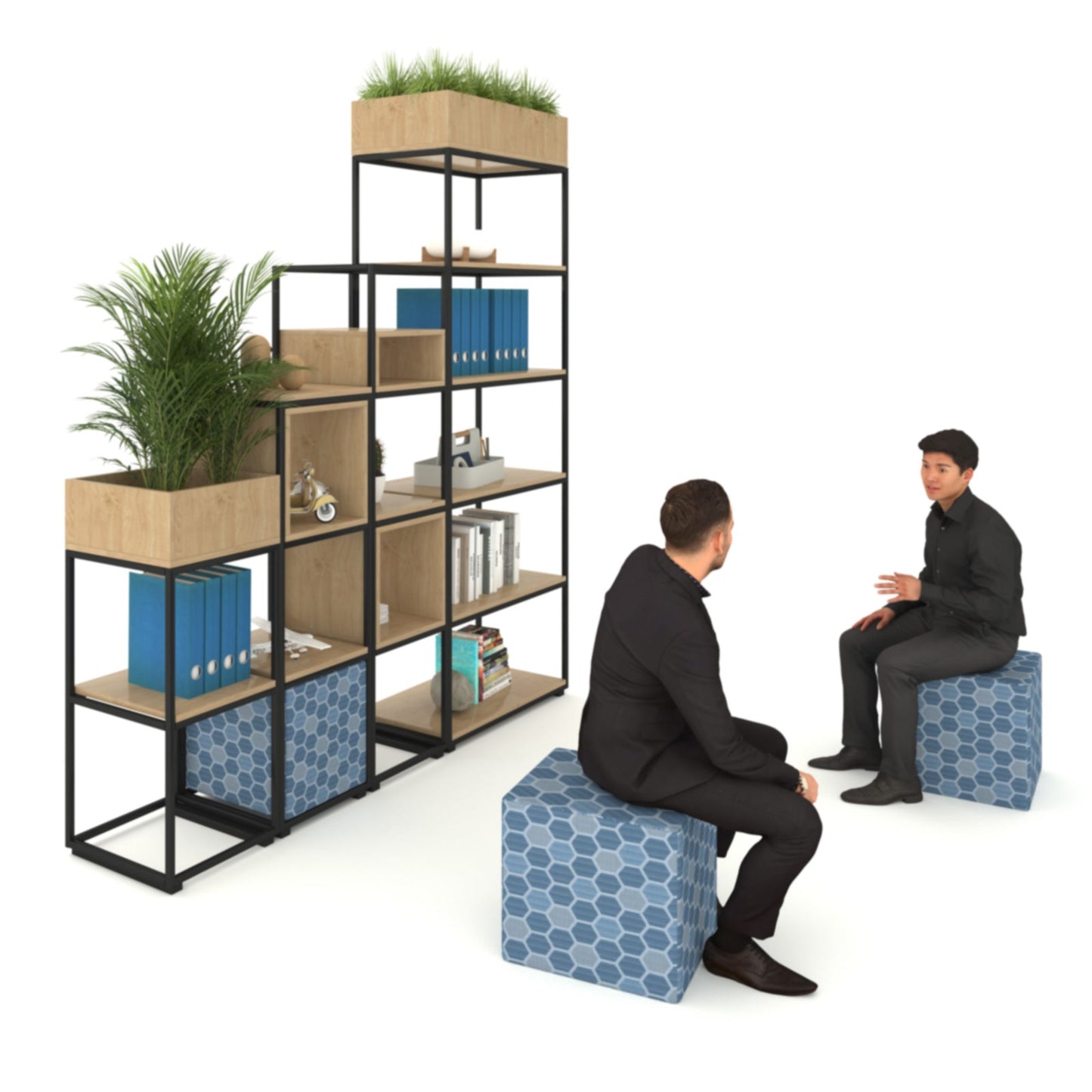 Flux modular cube seat
