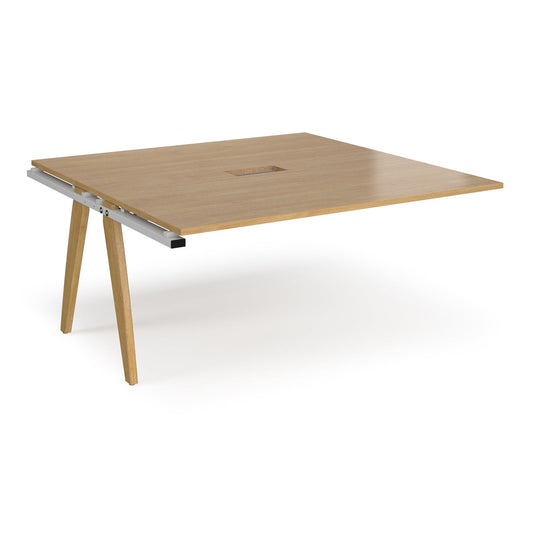 Fuze power ready add-on boardroom table