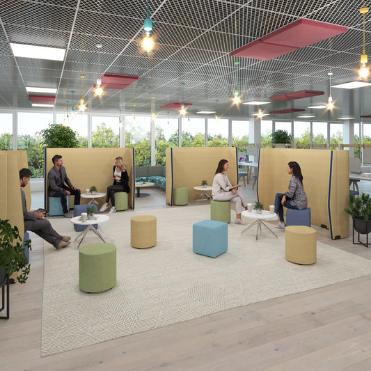 Priva dog leg modular screens