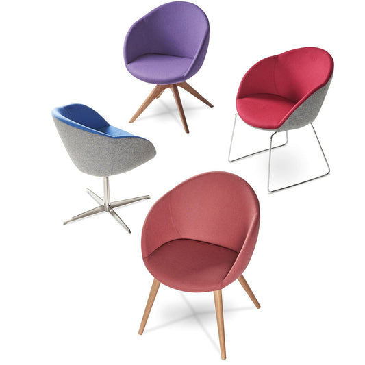 Joss lounge chair with chic appeal