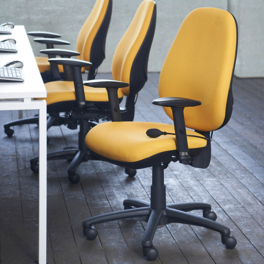 Jota XXL fabric back operator chair