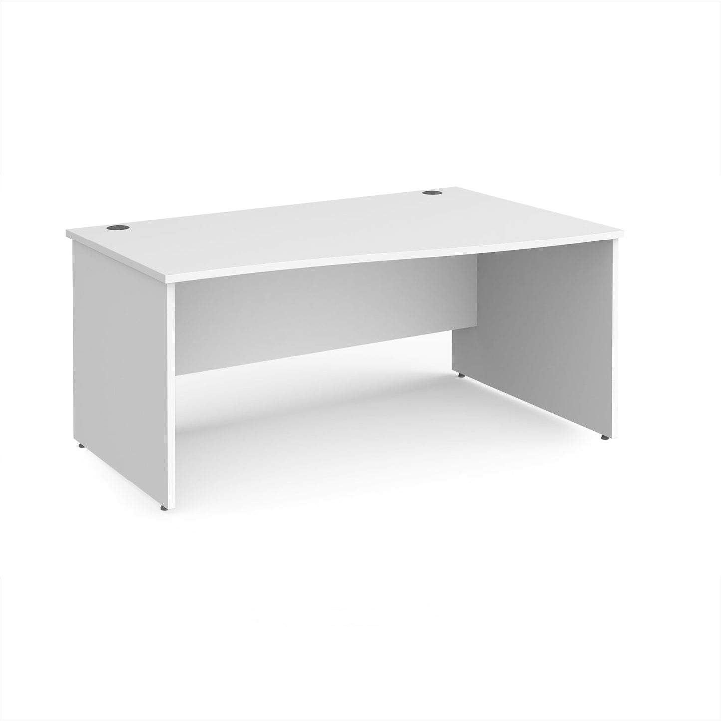 Maestro 25 panel end right hand wave desk