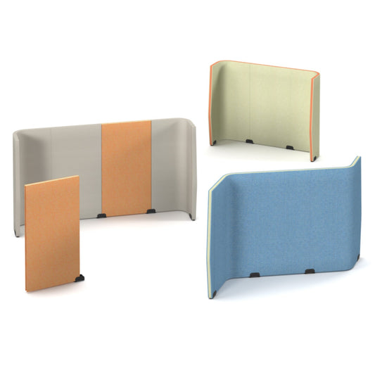Priva half hexagon modular screens