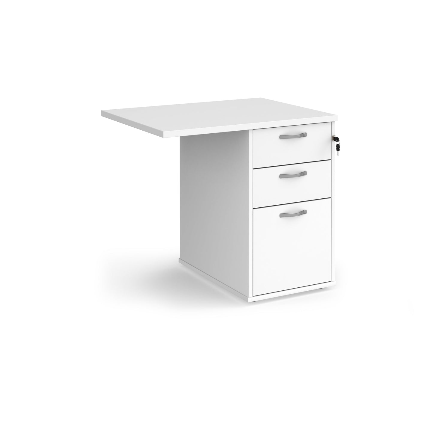Desk extension pedestal