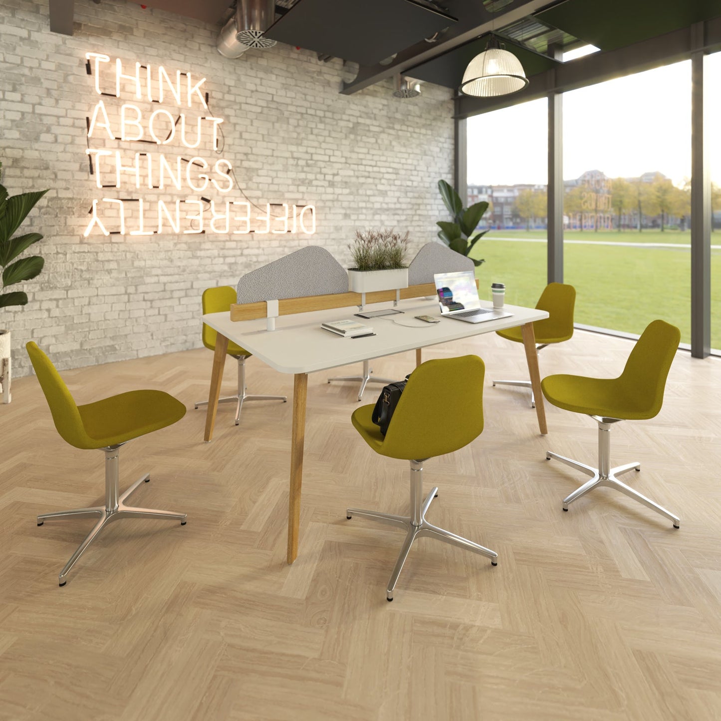 Suzi fully upholstered chair