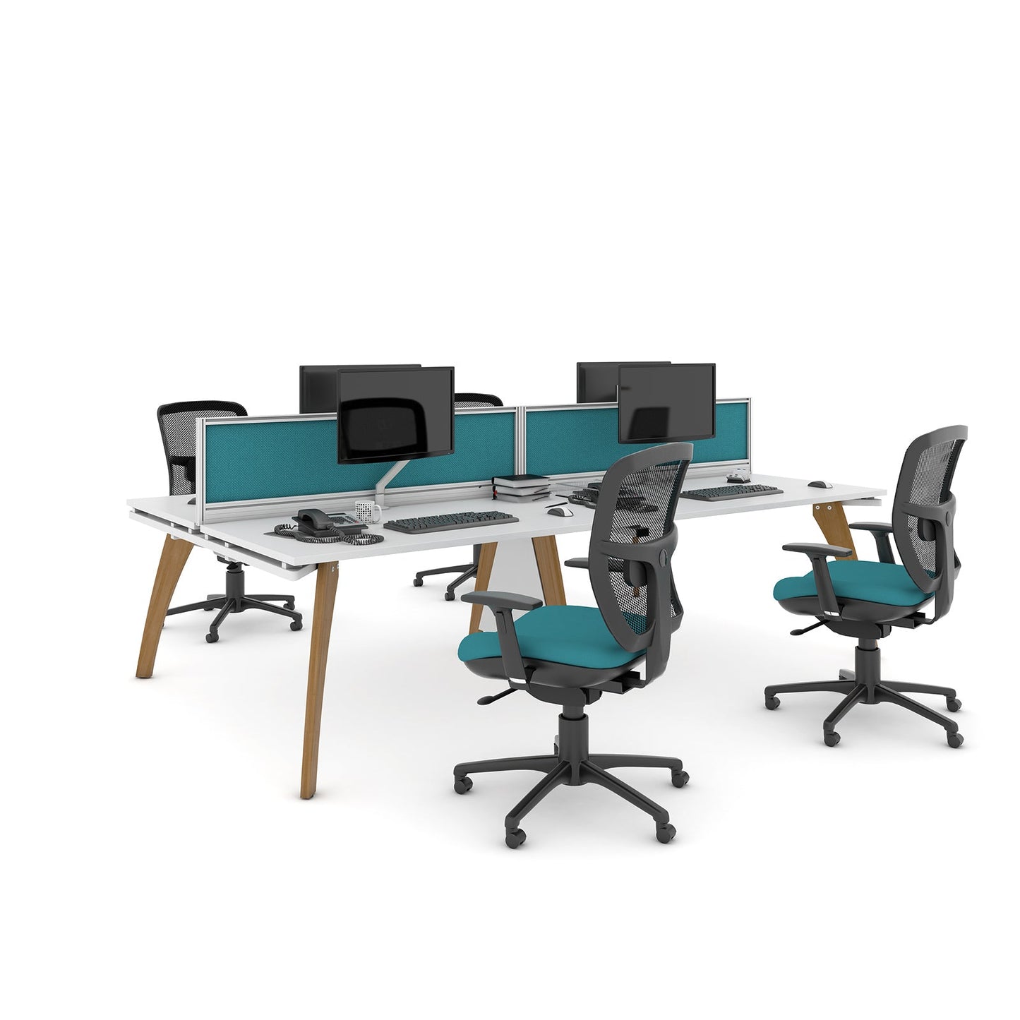 Senza high mesh back operator chair
