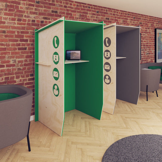 Piano solo acoustic booth
