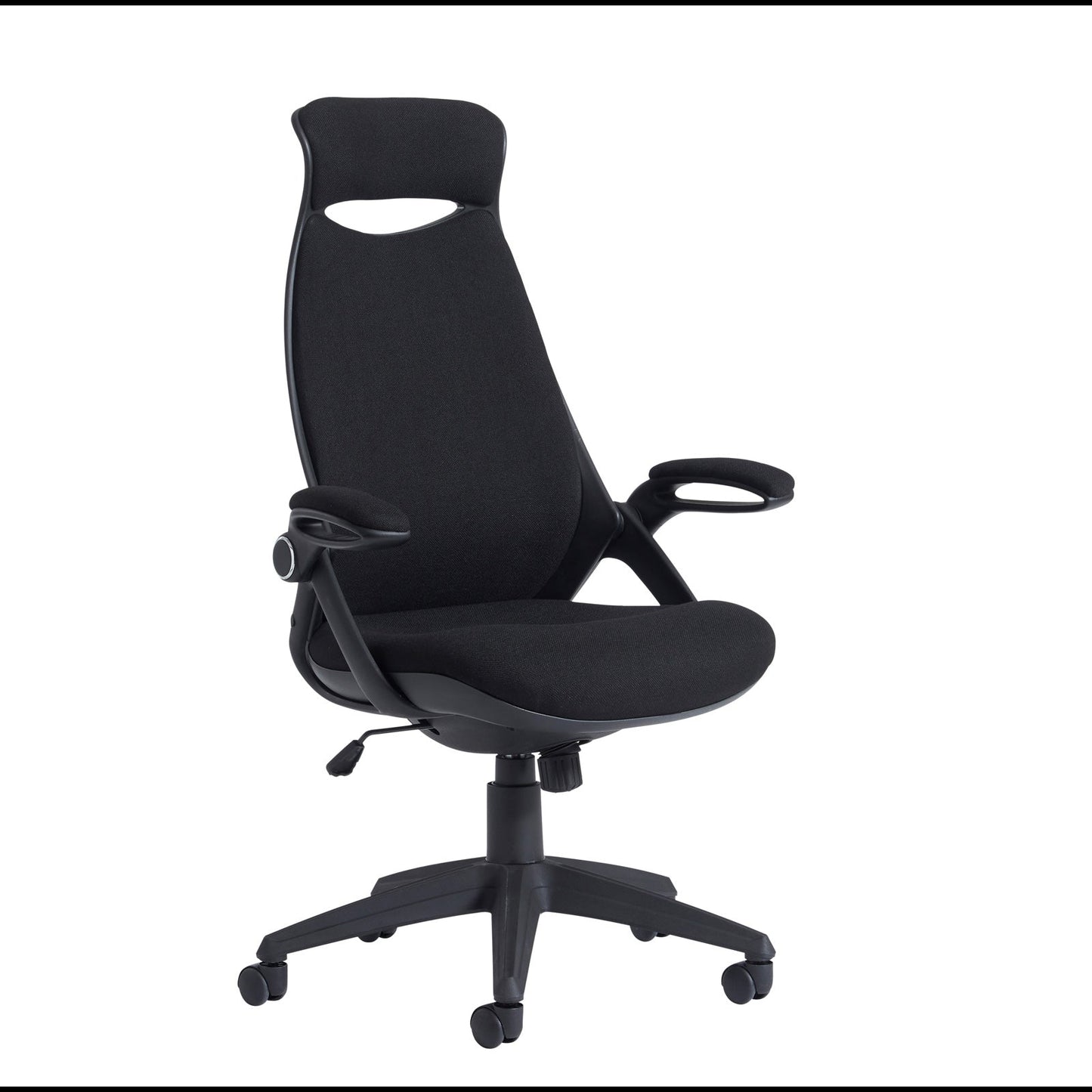 Tuscan fabric managers chair with head support