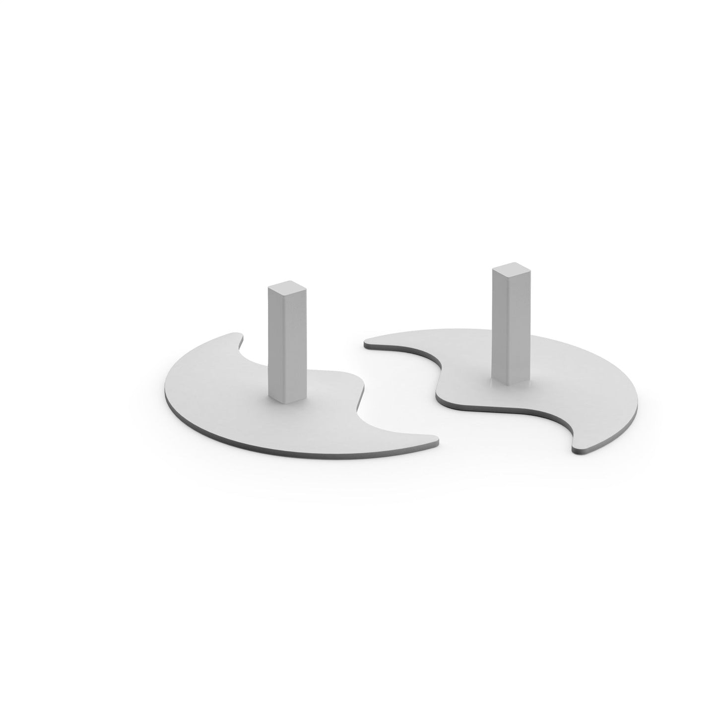 Vibe floor standing screen feet (pair)