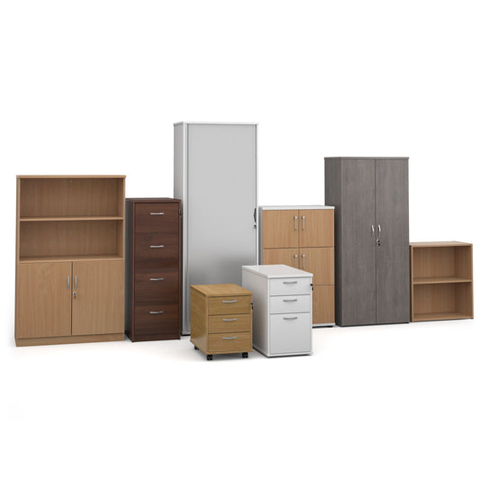 Universal bookcase with shelves
