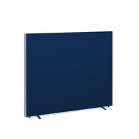 Floor standing fabric screen