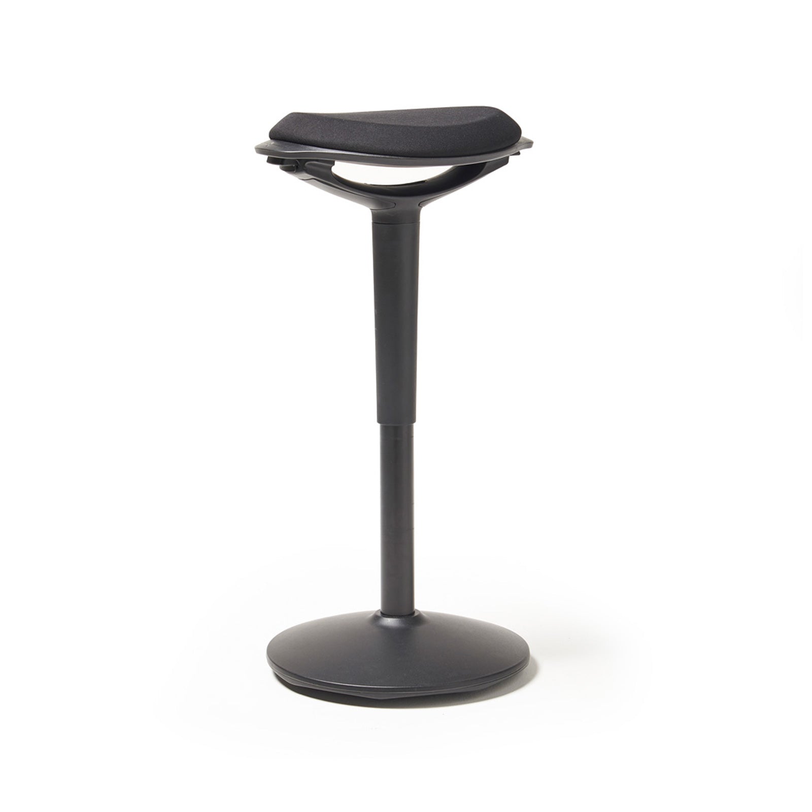 Active height adjustable perch stool