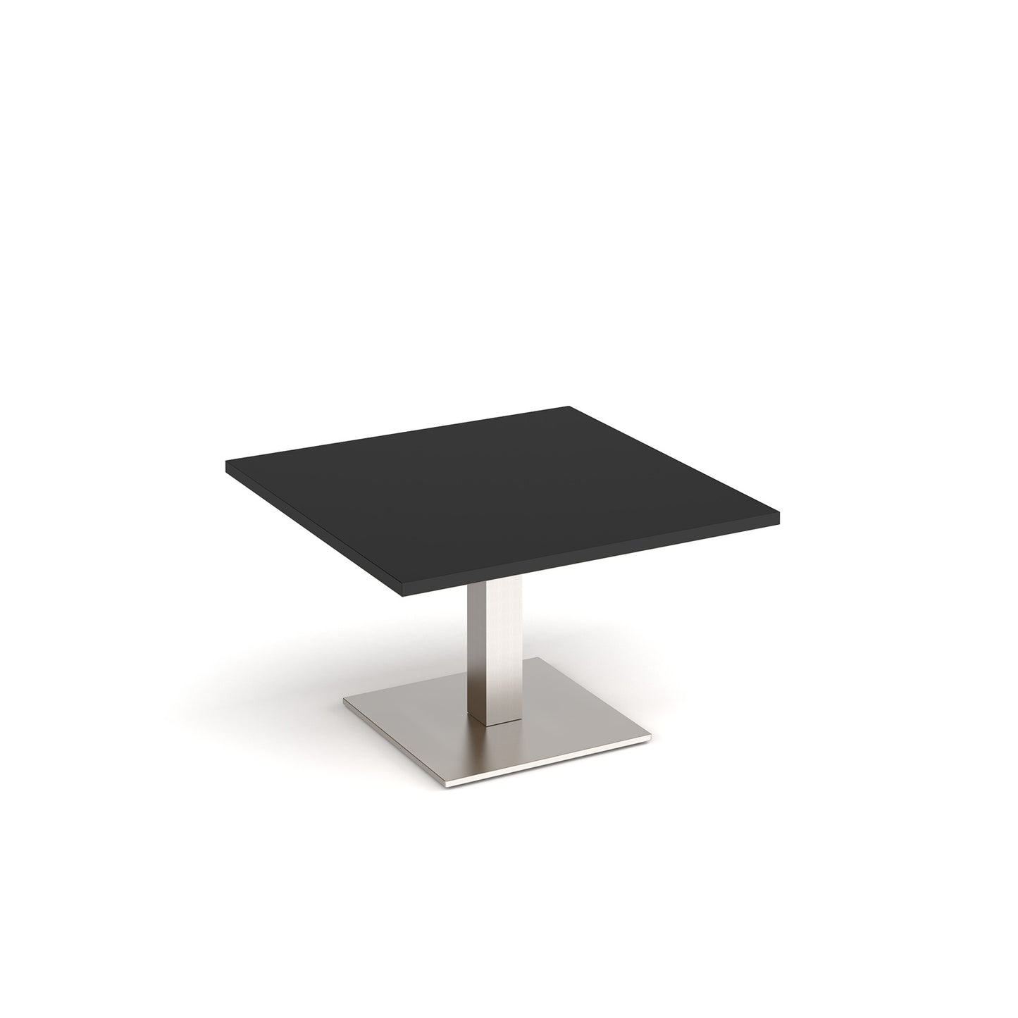 Brescia square coffee table with flat square base