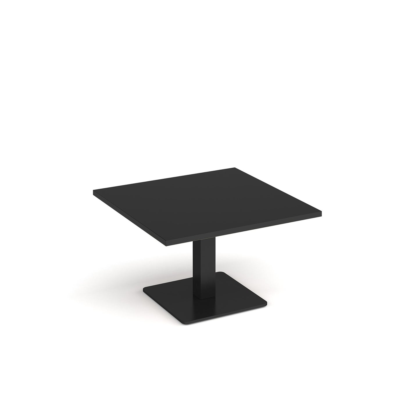 Brescia square coffee table with flat square base