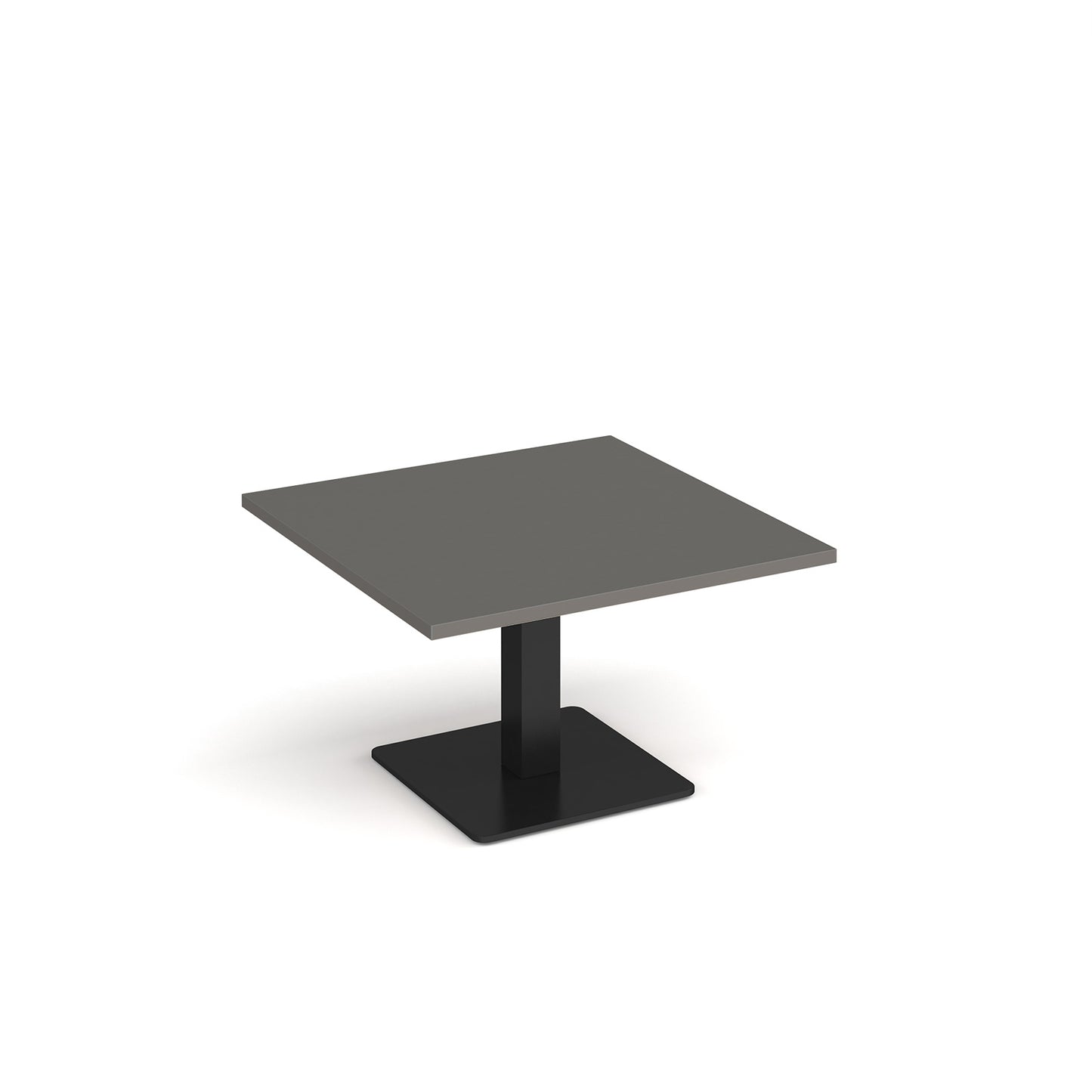 Brescia square coffee table with flat square base