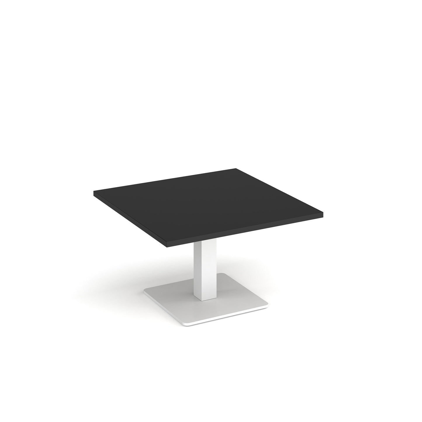 Brescia square coffee table with flat square base
