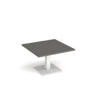 Brescia square coffee table with flat square base