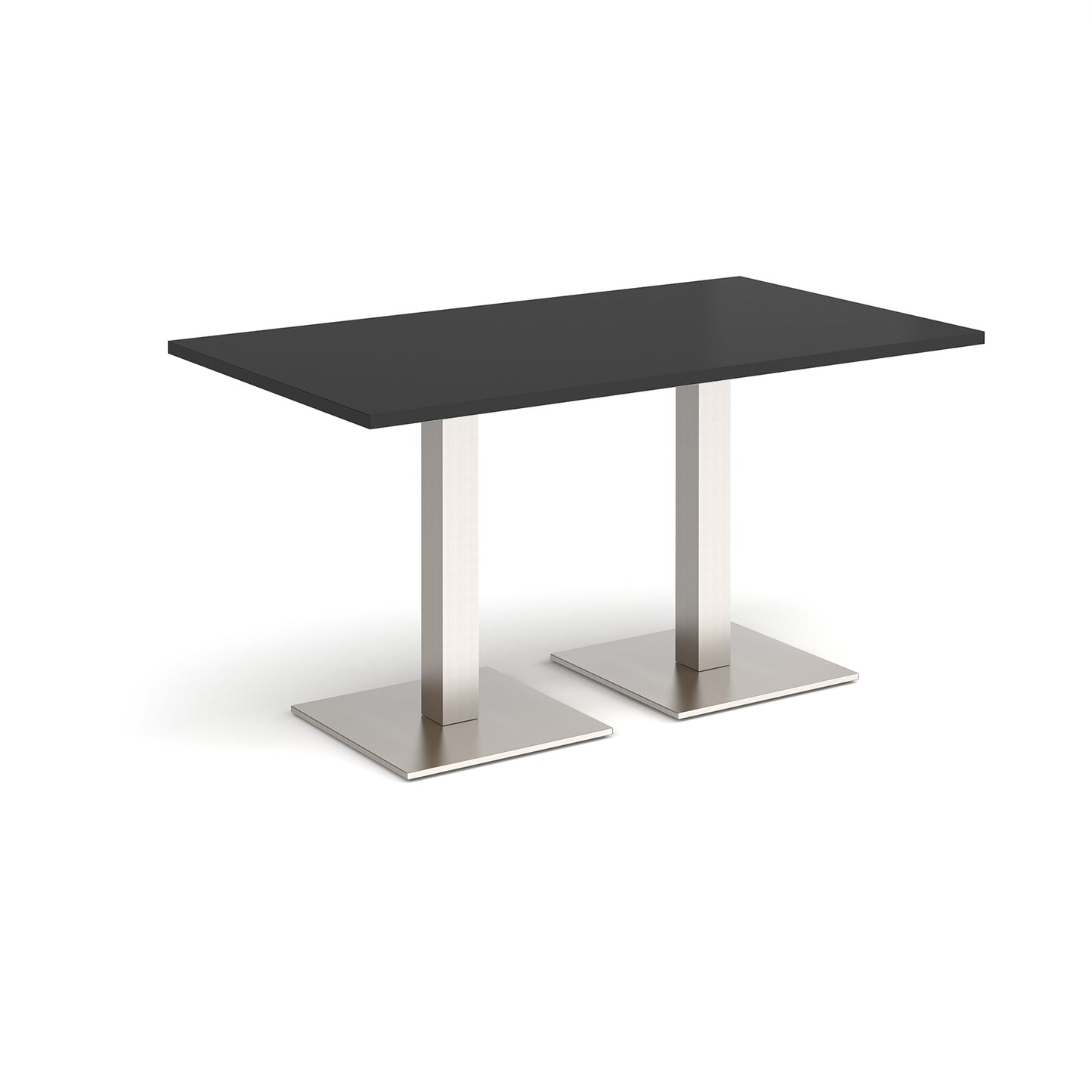 Brescia rectangular dining table with square bases