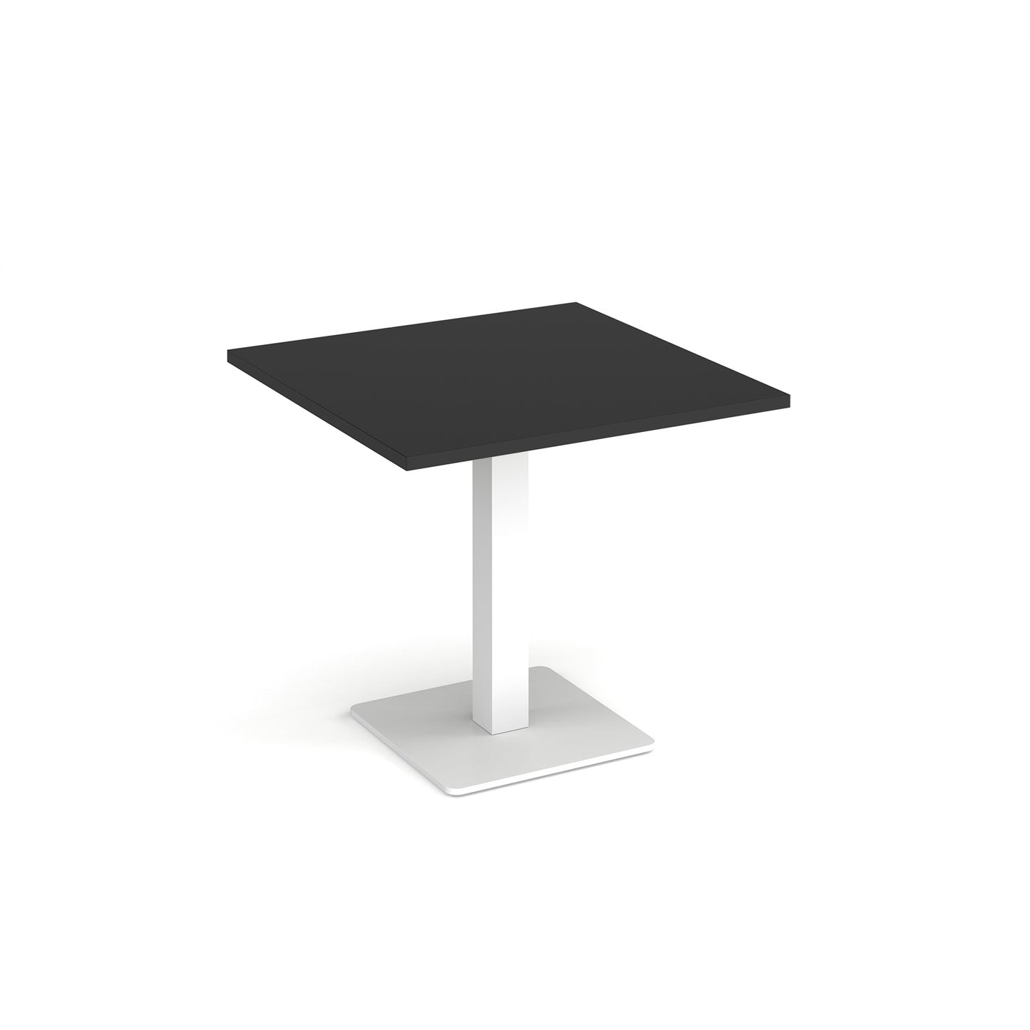 Brescia square dining table with flat square base