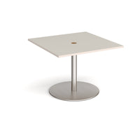 Eternal power ready square meeting table