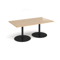 Eternal rectangular boardroom table