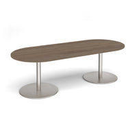 Eternal radial end boardroom table