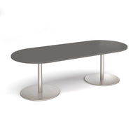 Eternal radial end boardroom table