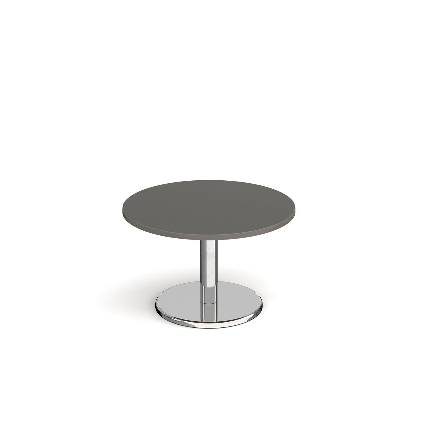 Pisa circular coffee table with round base