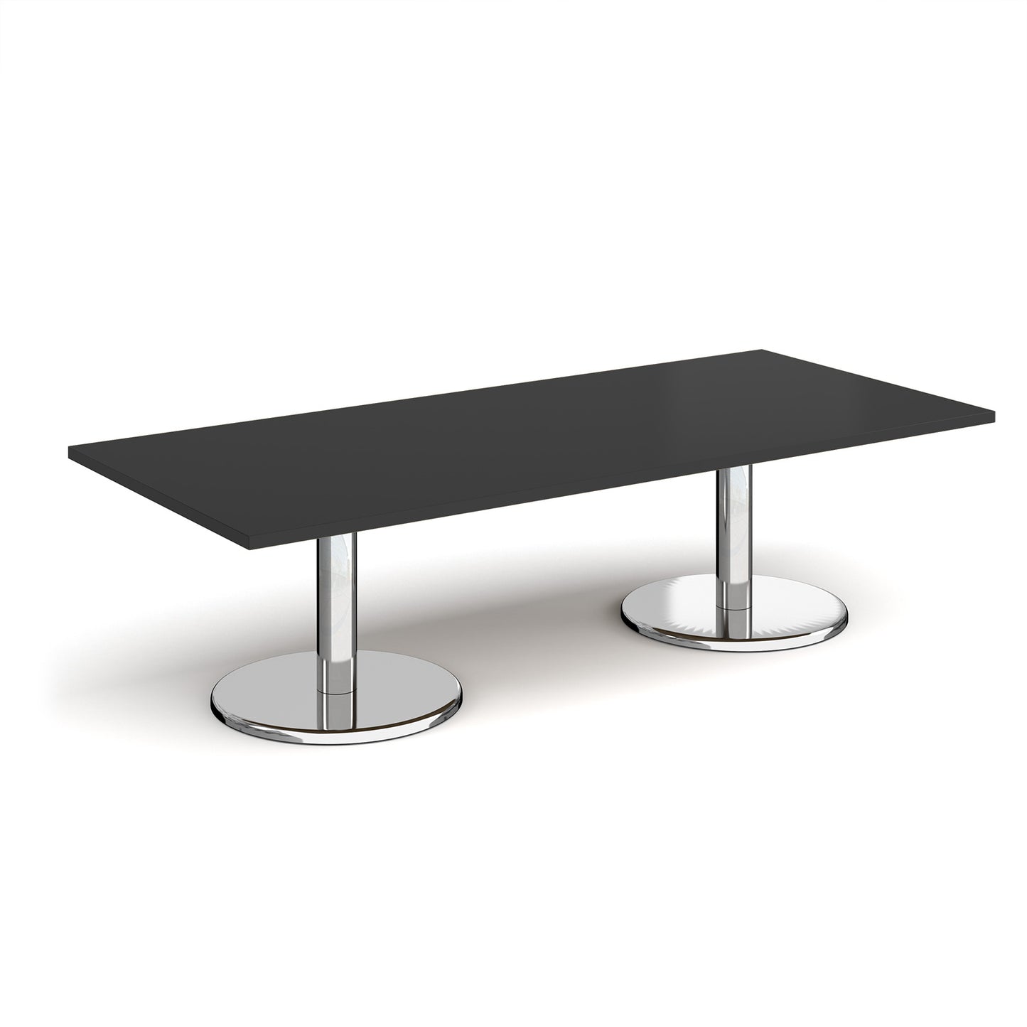 Pisa rectangular coffee table with round bases