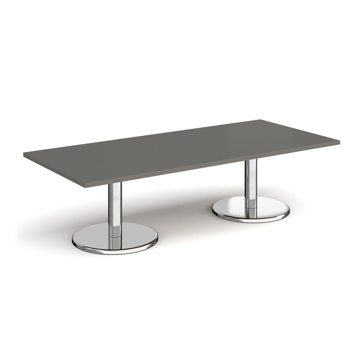 Pisa rectangular coffee table with round bases