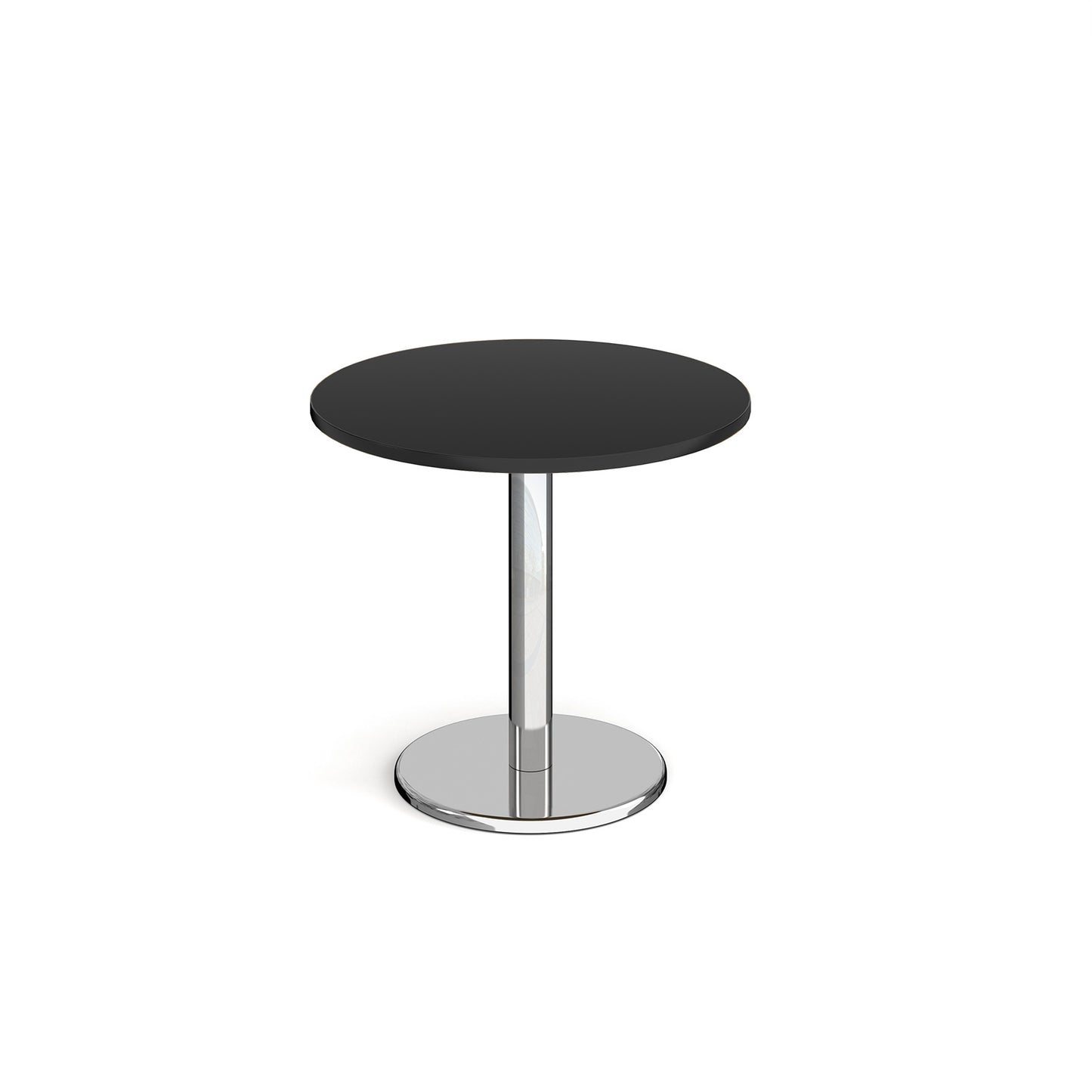 Pisa circular dining table with round base