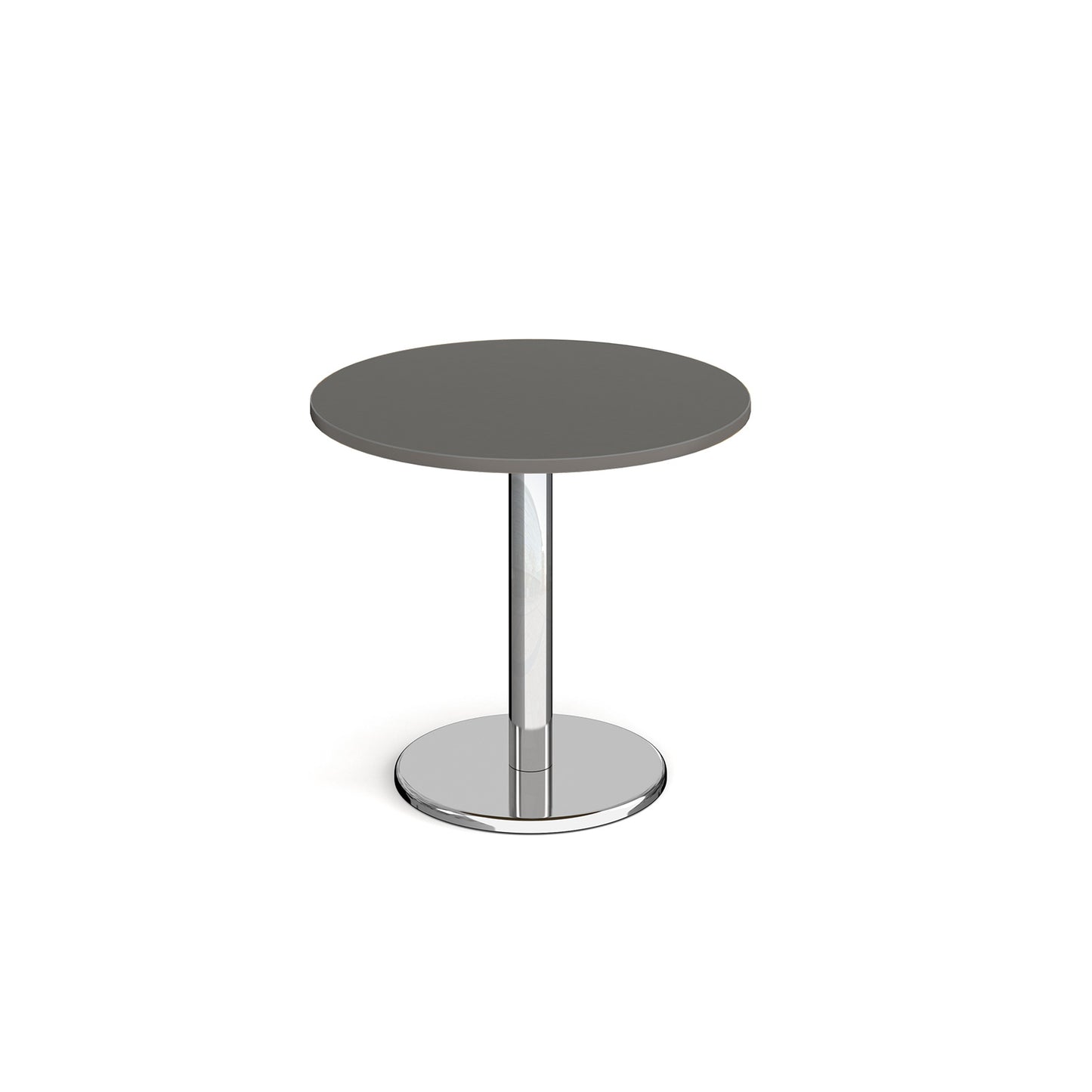 Pisa circular dining table with round base