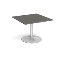 Trumpet base square extension table