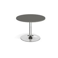 Trumpet base circular boardroom table