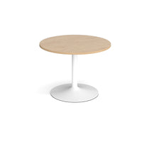 Trumpet base circular boardroom table