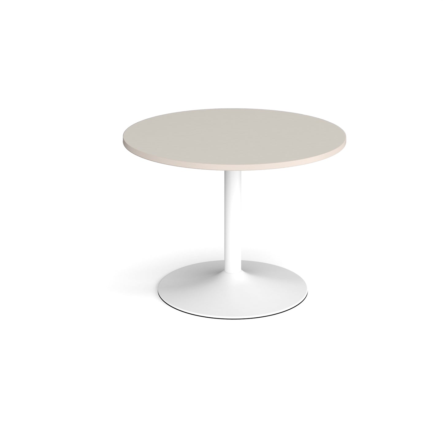 Trumpet base circular boardroom table