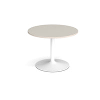 Trumpet base circular boardroom table