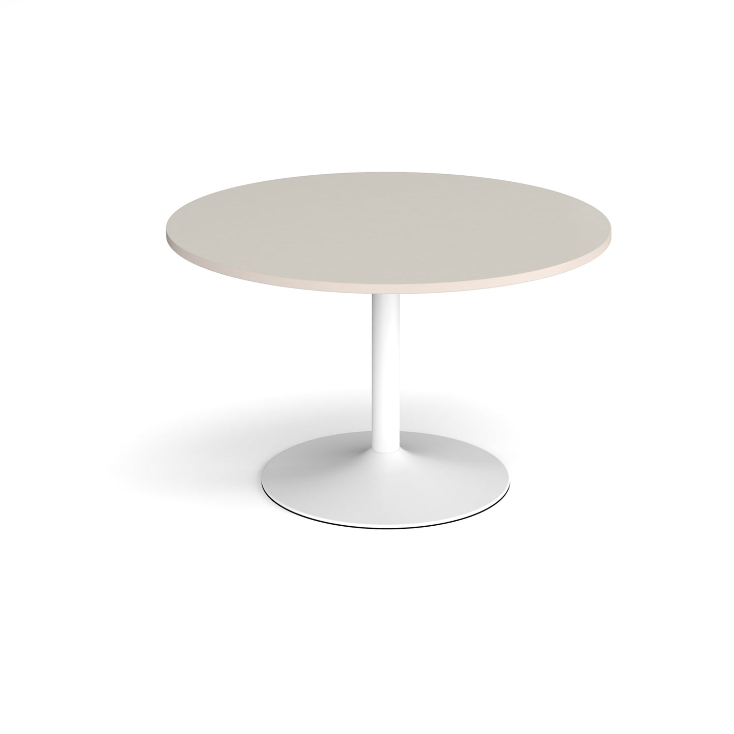 Trumpet base circular boardroom table
