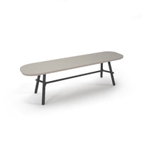 Aria rectangular seat bench