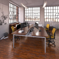 Adapt sliding top B2B desks 1200mm deep