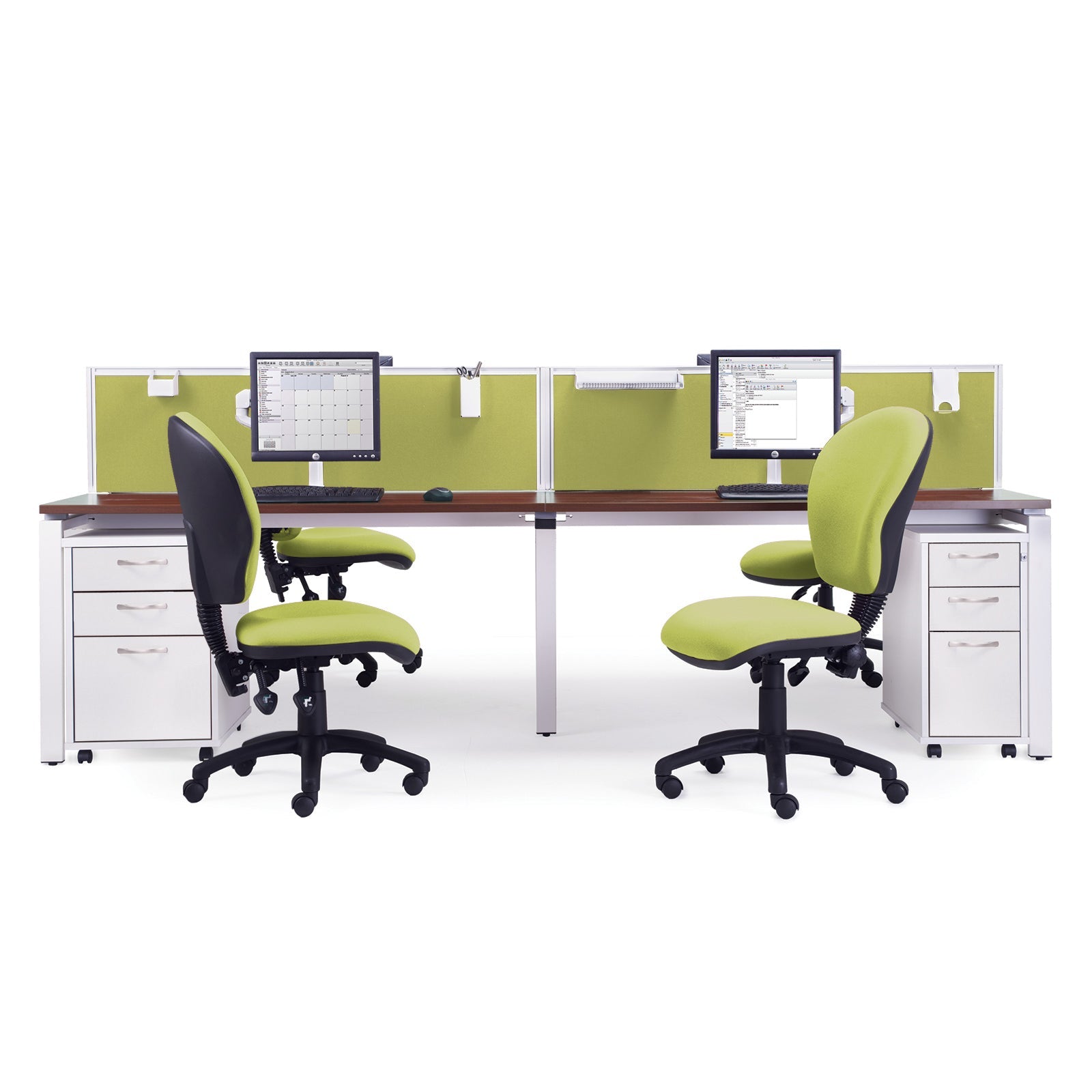 Adapt double back to back desks 1200mm deep