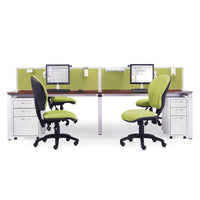 Adapt triple back to back desks 1600mm deep