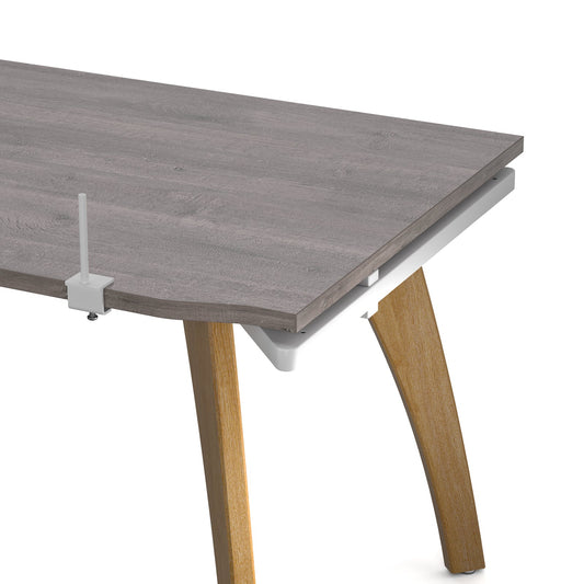 Fabric screen brackets for Adapt and Fuze desks