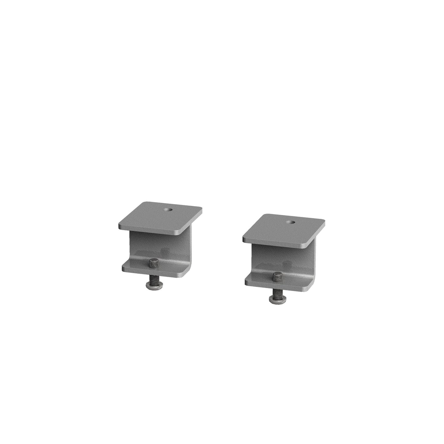 Glazed screen brackets for Adapt and Fuze desks